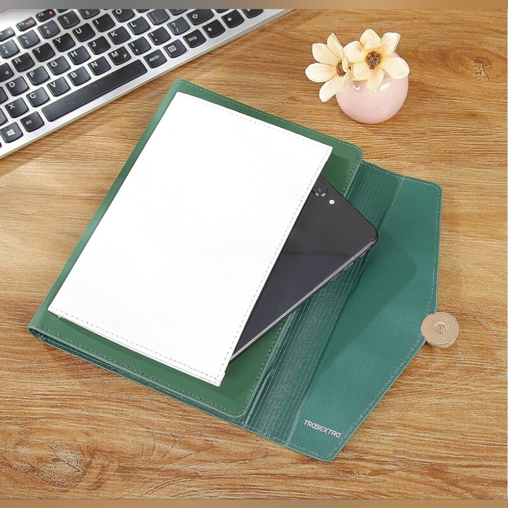A5 Binder Notebook w/ Magnetic Snap Closure & Pen Set- New In Box - Picture 9 of 11